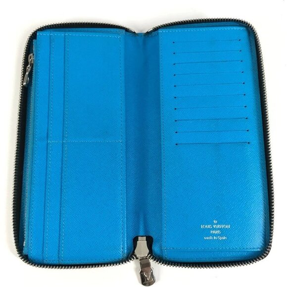 LOUIS VUITTON M30467 Taigalama Zippy Wallet Vertical Zip Around Long Wallet - Picture 8 of 16
